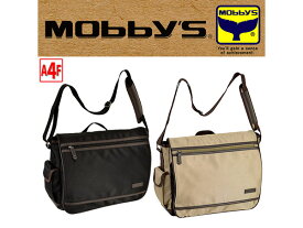 モビーズ MOBBYS A4 35cm ショルダーバッグ メンズ 33679 ベージュ