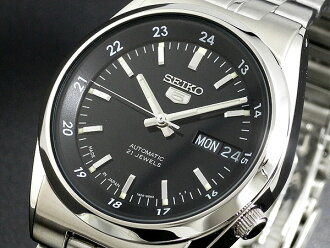 AAA net shop: Self-winding watch men watch SNK567J1 black X silver ...