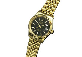 【国内正規品】エルジン ELGIN 腕時計 デラックスDATE クオーツ メンズ FK1422G-B　ゴールド