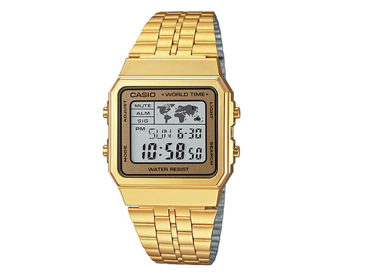 楽天市場】カシオ CASIO 逆輸入 デジタル 腕時計 A-500WGA-9 メンズ 