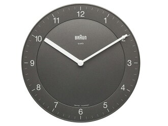 布劳恩布朗静音设计时钟时钟墙钟 bnc006