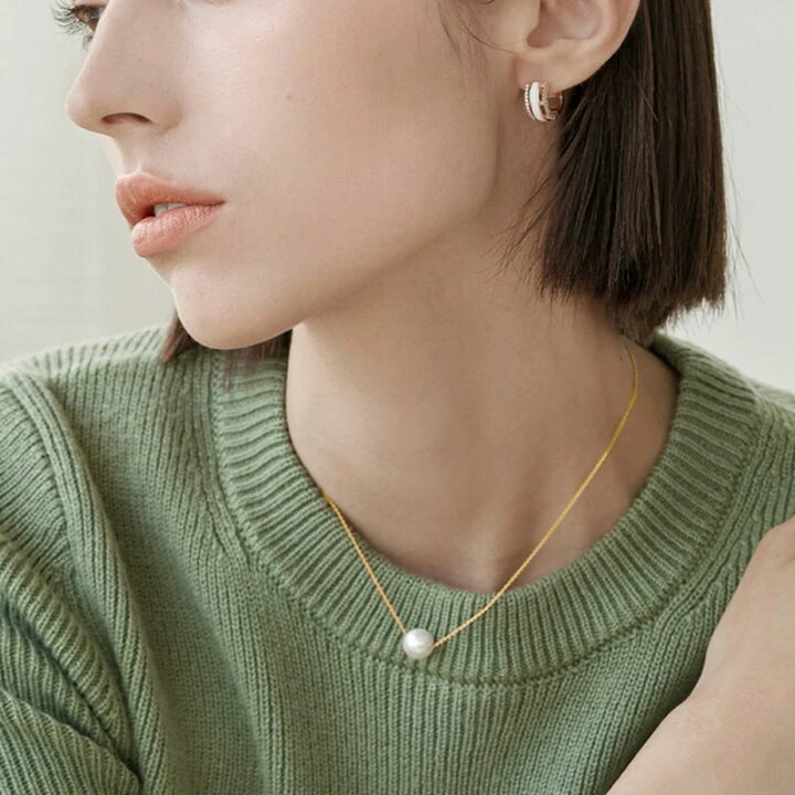 楽天市場】あこやパール ネックレス 一粒 akoya 本真珠 約7～7.5mm 