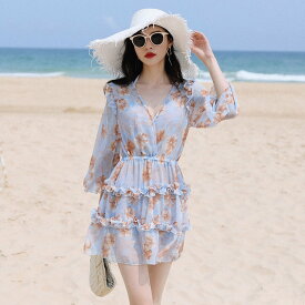 楽天市場 ティアードワンピース 水着 レディースファッション の通販