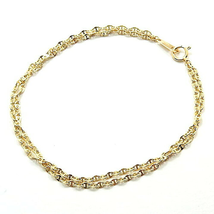 楽天市場】2ミリ幅 2連ブレスレット 20センチ 18金ゴールド アンカーチェーン ブレスレット : アーアゼロワン JEWELRY 楽天市場】2ミリ幅 2連ブレスレット 20センチ 18金ゴールド アンカーチェーン ブレスレット : アーアゼロワン JEWELRY