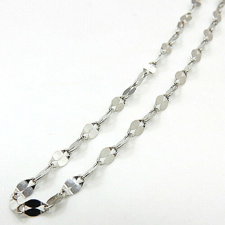 楽天市場】50センチ プラチナ850 ペタルチェーン スライド ネックレス  