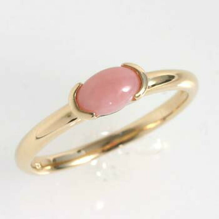 楽天市場 ピンクオパールリング18金ゴールド 18金ピンクゴールド2種類からお選びいただけます アーアゼロワン Jewelry