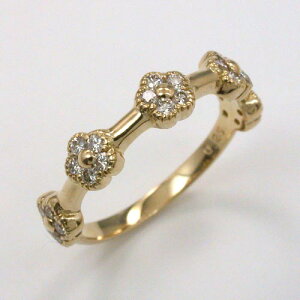 3���T�C�Y�@�_�C�������h�����O AAA�@18���S�[���h�@�_�C�������h�@0.25ct�@�t�����[�f�U�C���@�s���L�[�����O�@typeAAA�@��������