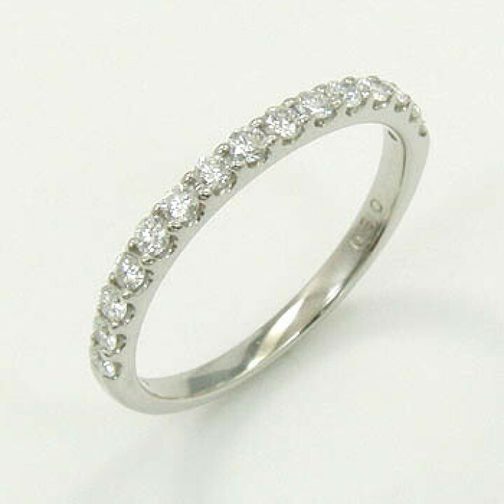 楽天市場】PT900 天然ダイヤ 0.28ct ハーフエタニティリングtypeAAA 
