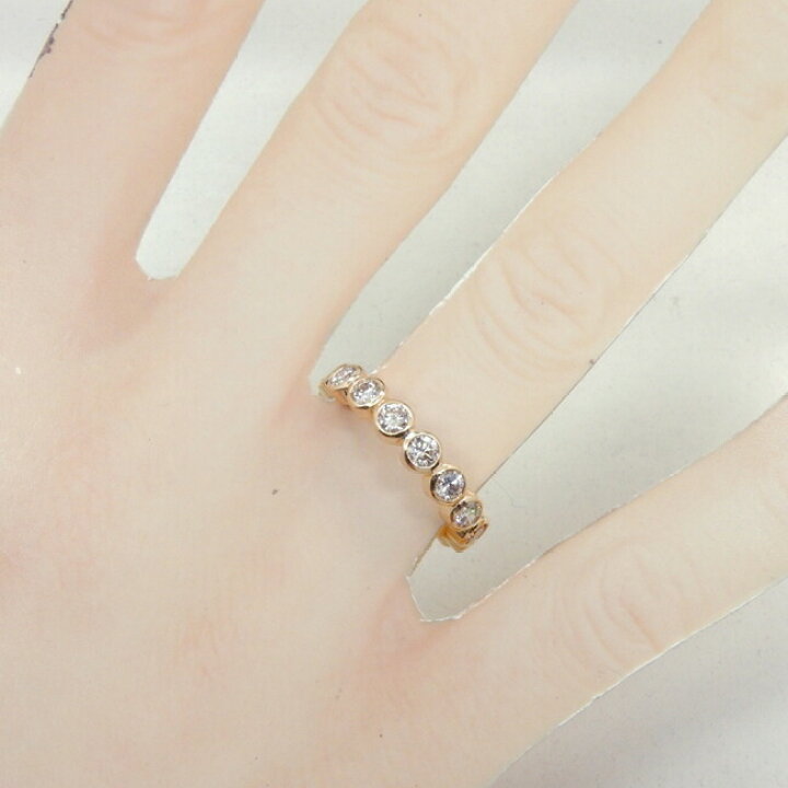 楽天市場】フルエタニティリング 1.5ct フセコミ フルエタニティ18金 