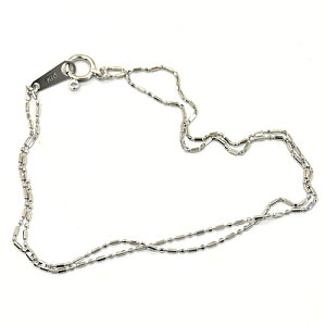 �ŒZ���� �N�[�|���ő劄�� 2�A�u���X���b�g ��0.8�~�� 10���z���C�g�S�[���h �X���[���������O �J�b�g�{�[�� �`�F�[�� �u���X���b�g�i��0.8mm�@�S��16.5cm�@�S��19cm)