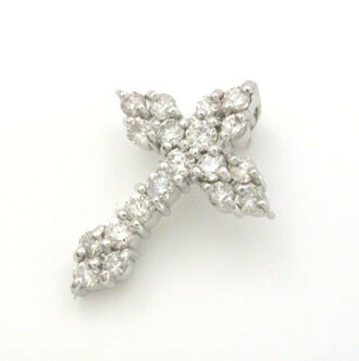 楽天市場】ダイヤクロス 0.3ct K18WG 天然ダイヤ スーパー 