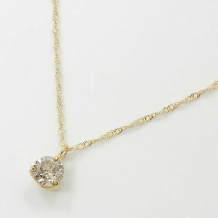 楽天市場】三本爪 18金(K18)ライトブラウンダイヤモンド(0.3ct) I1 