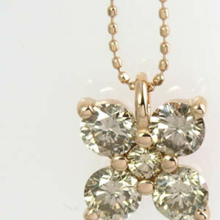 楽天市場】K10PG 天然ダイヤネックレス typeA : アーアゼロワン JEWELRY