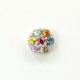 アミュレット　18金ホワイトゴールド　18金ピンクゴールド/18金ゴールド3種類からお選びいただけます。ファンシー　サファイア アミュレット 　ヘッド送料無料