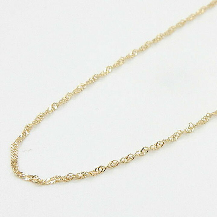 楽天市場】長さ45センチ Sプレート18金ゴールド/18金ホワイト 