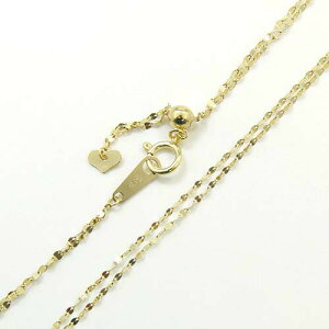 18���S�[���h ��A�y�^�� �`�F�[�� �l�b�N���X(��1mmx2 /����60cm �����\)��������