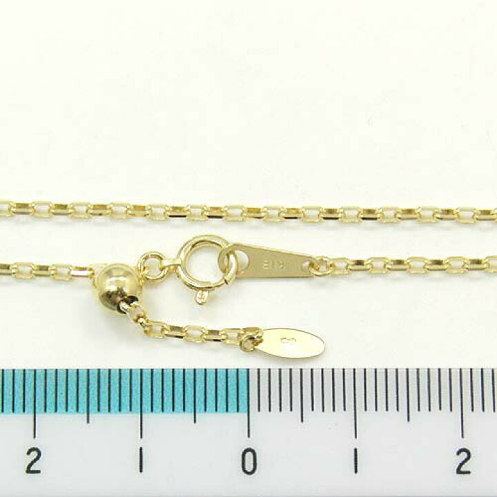 楽天市場】チェーン ネックレス 18金ゴールド(K18)/18金ホワイト 