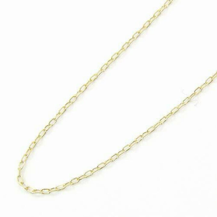 楽天市場】K10 スライド ネックレス 50センチ 10金(K10)/10金ホワイト 