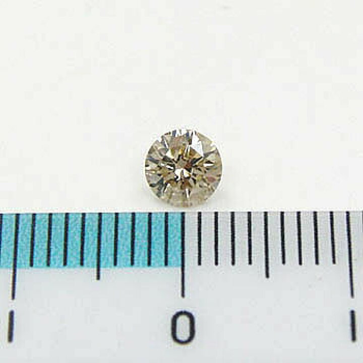 楽天市場】天然ライトブラウンダイヤモンド 0.4ct SI2 （ルース） 1石 