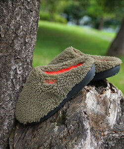 �yMANASTASH�zSUBU×MANASTASH /�X�u×�}�i�X�^�b�V��/BOA FLEECE SANDAL�T���_�� �V���[�Y �t�b�g�E�F�A �u���b�N �z���C�g �u���E�� p�|�v�� 22.5~28cm �V���v�� �R���{ �V�� 24F/W A/W �H�~ �~�p �{�A