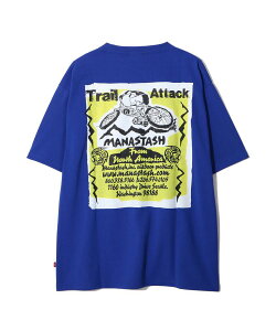 �yMANASTASH�zMANASTASH/�}�i�X�^�b�V��/RE:POLY TEE TRAIL ATTACK/���|�� T�V���c �g���C���A�^�b�N�g�b�v�X ���� Tee �o�b�N�v�����g �u���b�N �z���C�g �u���[ S~XL 25ss �t�� �ăR�[�f �I�[���V�[�Y�� �V