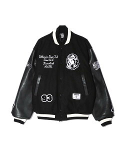 �yMANASTASH�zMANASTASHxBILLIONAIRE BOYS CLUB/�r���I�l�A�E�{�[�C�Y�E�N���u/BBC MANA VARSITY JACKET