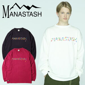 ���Z�[��[�y50%OFF�z�b�yMANASTASH�zMANASTASH/�}�i�X�^�b�V��CHILLIMESH L/S TEE JB LOGO/�`�����b�V�������O�X���[�uT�V���c�g�b�v�X ����T ���� �o�b�N�v�����g ���S �l�C�r�[ �z���C�g �s���N M~2XL �J��