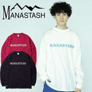 ���Z�[���y50%OFF�z�b�yMANASTASH�zMANASTASH/�}�i�X�^�b�V��CHILLIMESH L/S TEE ICE LOGO/�`�����b�V�������O�X���[�uT�V���c�g�b�v�X ����T ���� �o�b�N�v�����g ���S �l�C�r�[ �z���C�g �s���N M~2XL �J��