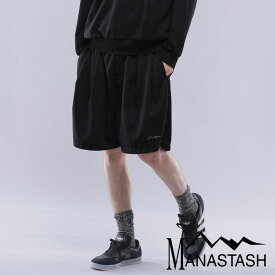 【MANASTASH】MANASTASH/マナスタッシュ/SPRING LODGE SHORTS/スプリングロッジショーツハーフパンツ ズボン 無地 シンプル ブラック オリーブ ベージュ S~2XL 大きいサイズ 24ss 新作 春夏