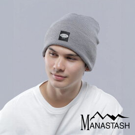 【MANASTASH】MANASTASH/マナスタッシュ/PATCHED BEANIE/パッチドビーニー帽子 ニットキャップ ヘッドウェア シンプル フリーサイズ 無地 ロゴ ブラック ホワイト オレンジ ブルー グレー ベージュ 定番 新作 新カラー カラバリ 24ss 春夏