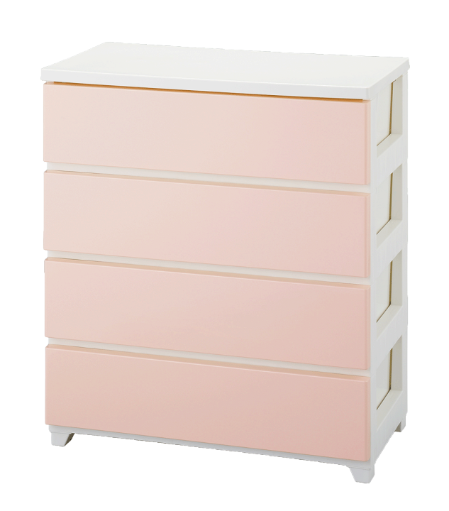 色使いが可愛すぎる！引き出し4段 楽天市場】チェスト かわいい おしゃれ 引出し カラースタイルチェスト
