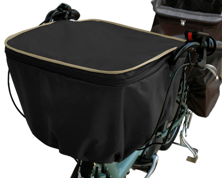 楽天市場】自転車 後ろカゴカバー 31リットル(前後兼用) 2段式 日本製 