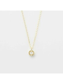 《WEB限定》K10ダイヤモンドネックレス(0.03ct) agete アガット アクセサリー・腕時計 ネックレス ホワイト【送料無料】[Rakuten Fashion]