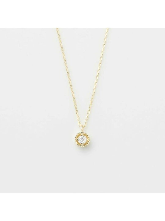 楽天市場】《WEB限定》K10ダイヤモンドネックレス(0.03ct) agete 