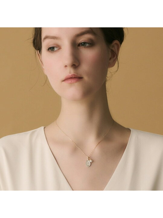 楽天市場】K10/シルバーチャームセットネックレス agete アガット  