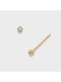 K18ダイヤモンドピアス(0.03ct) NOJESS ノジェス アクセサリー・腕時計 ピアス【送料無料】[Rakuten Fashion]