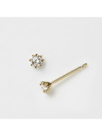 K10ダイヤモンドピアス(0.03ct) NOJESS ノジェス アクセサリー・腕時計 ピアス【送料無料】[Rakuten Fashion]