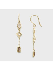 K10ムーンストーン/クォーツピアス NOJESS ノジェス アクセサリー・腕時計 ピアス【送料無料】[Rakuten Fashion]