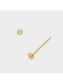 K18ダイヤモンドピアス(0.03ct) NOJESS ノジェス アクセサリー・腕時計 ピアス【送料無料】[Rakuten Fashion]