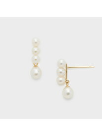 K10パールピアス NOJESS ノジェス アクセサリー・腕時計 ピアス ホワイト【送料無料】[Rakuten Fashion]