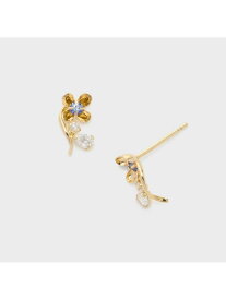 K10キュービックジルコニアピアス NOJESS ノジェス アクセサリー・腕時計 ピアス ブルー【送料無料】[Rakuten Fashion]