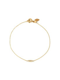 《WEB限定》K10ダイヤモンドブレスレット agete アガット アクセサリー・腕時計 ブレスレット・バングル ホワイト【送料無料】[Rakuten Fashion]