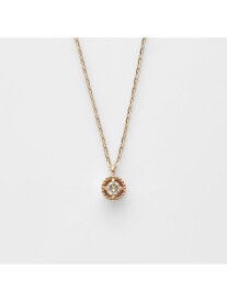 《WEB限定》K10ダイヤモンドネックレス(0.03ct/ピンクゴールド) agete アガット アクセサリー・腕時計 ネックレス ホワイト【送料無料】[Rakuten Fashion]