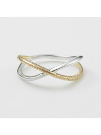 シルバー/K10リング agete アガット アクセサリー・腕時計 リング・指輪【送料無料】[Rakuten Fashion]