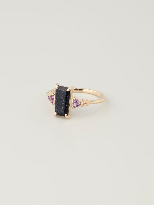 楽天市場】K10紫金石×アメジストリング agete アガット アクセサリー  