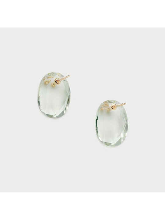楽天市場】K10グリーンアメジストピアス NOJESS ノジェス アクセサリー 