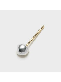 シルバー/K10ピアス(片耳用) NOJESS ノジェス アクセサリー・腕時計 ピアス シルバー【送料無料】[Rakuten Fashion]