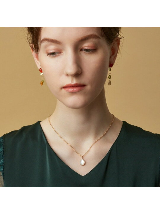 楽天市場】K10クォーツ/シェルチャーム agete アガット アクセサリー  