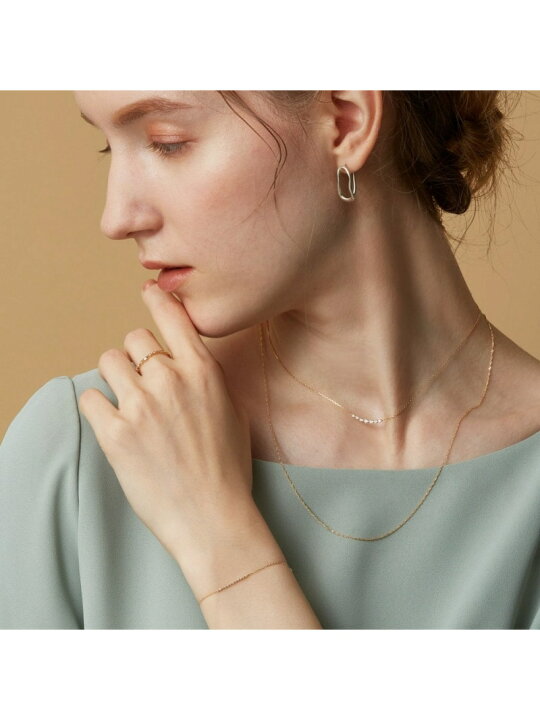 楽天市場】K10ダイヤモンドブレスレット agete アガット アクセサリー  