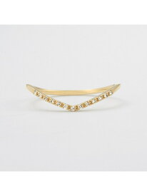 K18ダイヤモンドリング agete アガット アクセサリー・腕時計 リング・指輪 ホワイト【送料無料】[Rakuten Fashion]